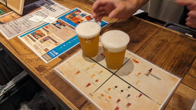 万代バスセンター内のクラフトビール店に行ってきました。